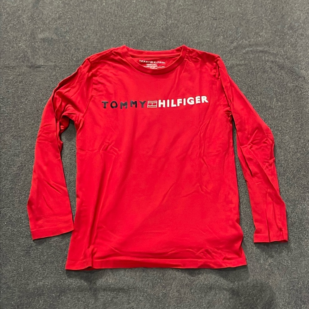 TOMMY HILFIGER Long Sleeve Shirt - Boys M (12/14)